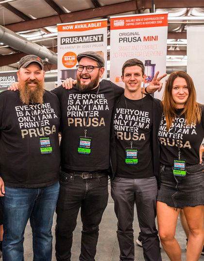 Prusa Research as a sponsor at Maker Faire Orlando 2019